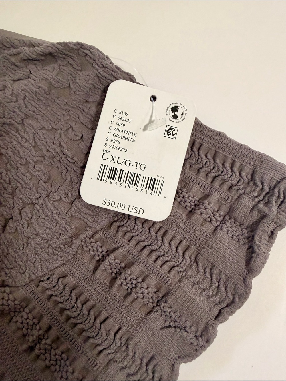 Free People Heirloom Seamless Bralettes. Bundle (2) L/XL Gunmetal & Clean Ivory - Picture 10 of 12